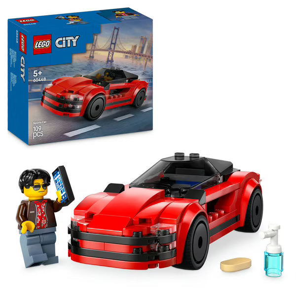 LEGO - City - La voiture de sport rouge