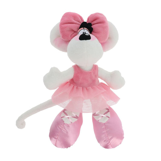 Diddl - Peluche 20 cm - Diddlina en robe ballerina