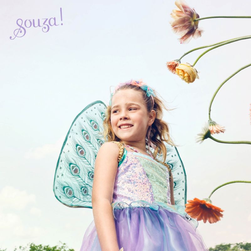 Déguisement de fée Paon Tamara - 8-10 ans - Souza