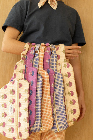 Big Sac Banane Keli - Florets Fuchsia - Apaches