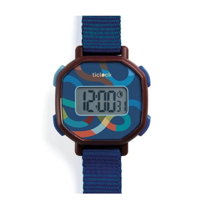 Montre digitale - Blue Volute - Djeco