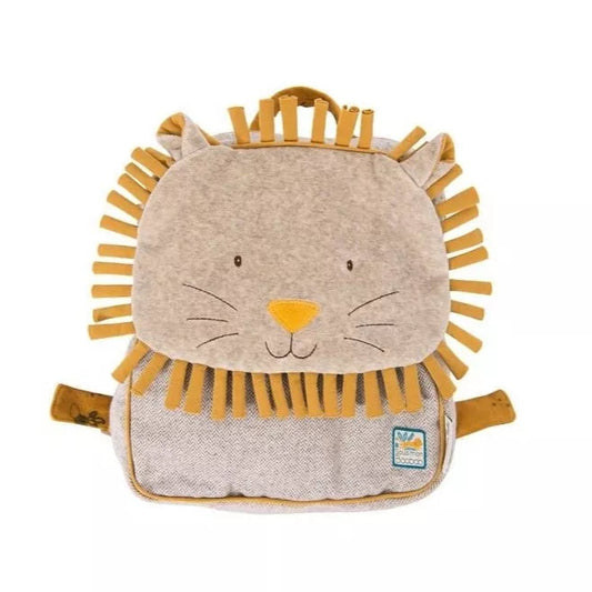 Sac à dos lion Sous mon baobab - Moulin Roty