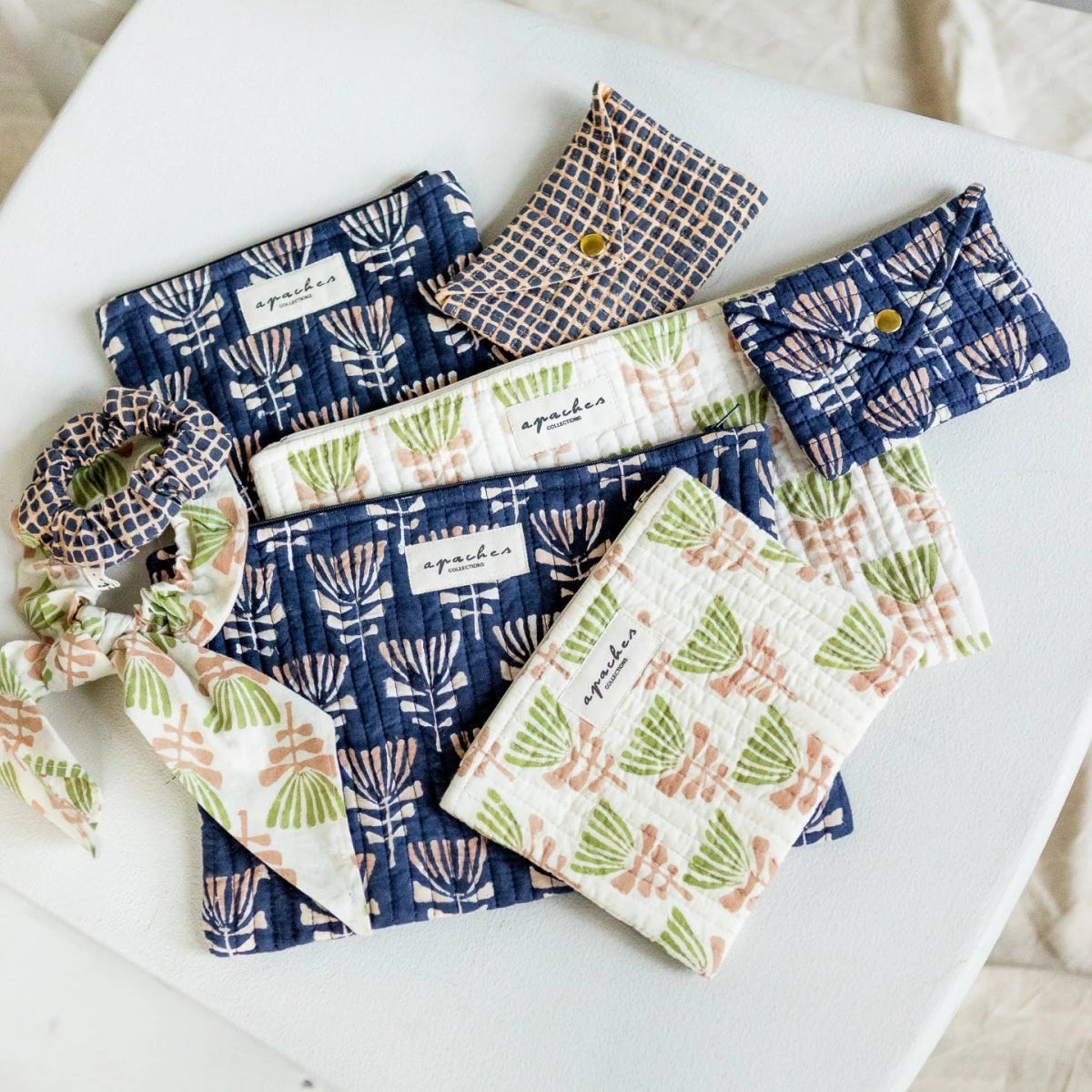 Mini Pochette Mana - Tresse Graphite - Apaches