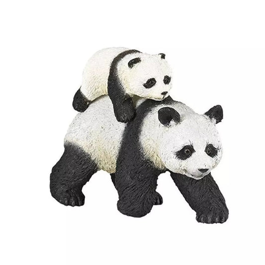 Figurine panda et son bébé - Papo