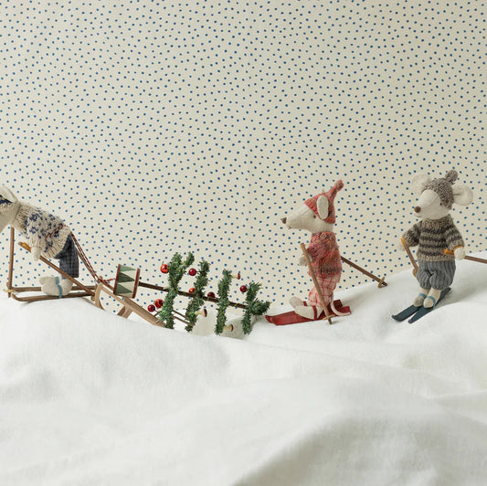 Maileg - Souris grande sœur au ski d'hiver