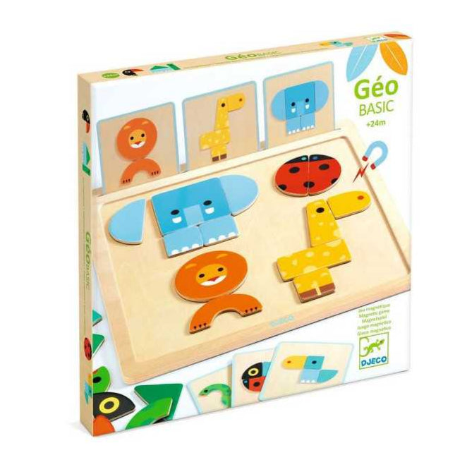 Jeu magnétique GeoBasic - Djeco