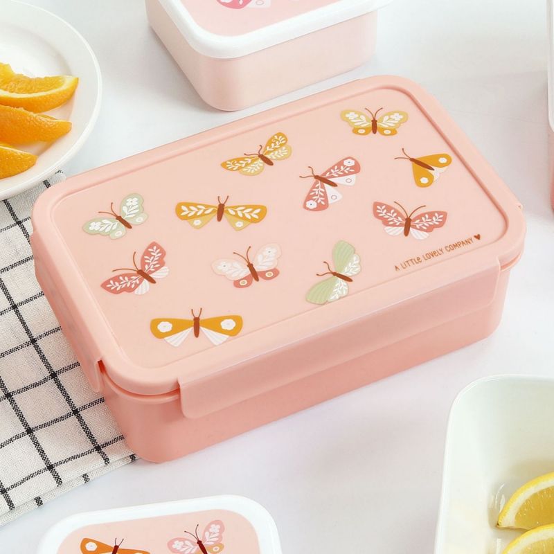 Boite à lunch bento Papillons - A Little Lovely Company