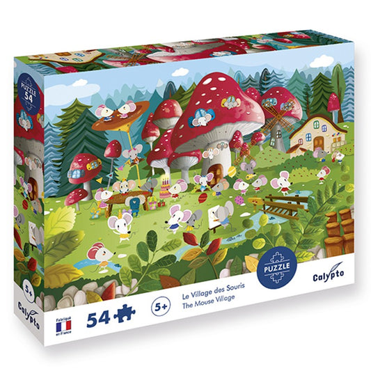 Puzzle 54 pièces - Le Village des Souris - Sentosphère