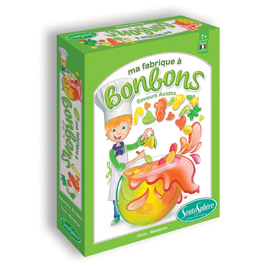 Mini fabrique à bonbons - Saveurs acides - Sentosphère