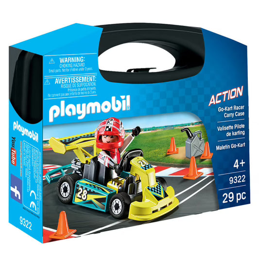 Playmobil - Action - Valisette pilote de karting