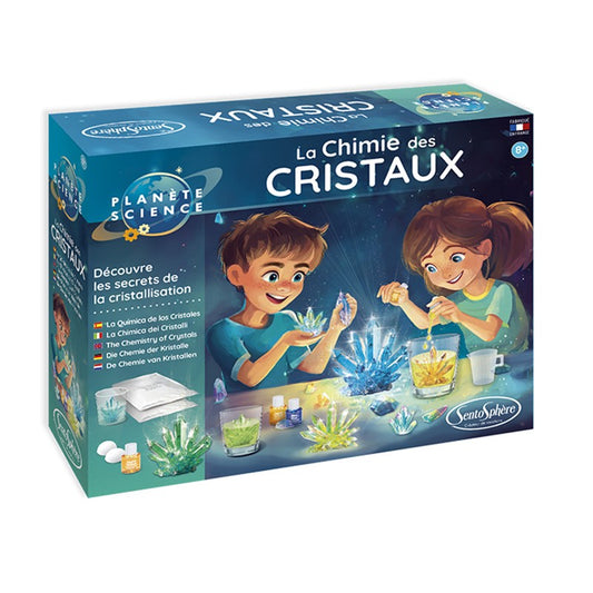 Coffret DIY - La Chimie des Cristaux - Sentosphère