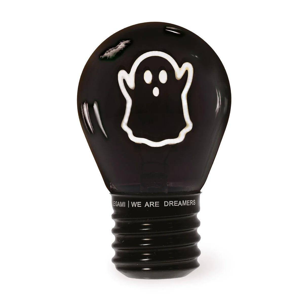 Legami - Lampe Décorative de Table en Forme d’Ampoule - Fantôme - Halloween