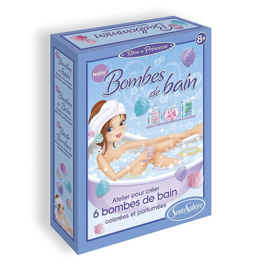 Petit coffret fabrication de Bombes de bain - Sentosphère