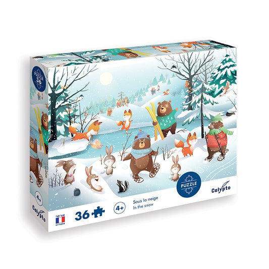 Puzzle 36 pièces - Sous la Neige - Sentosphère