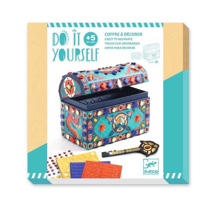 Coffre à décorer Super trésor - Coffret DIY - Djeco