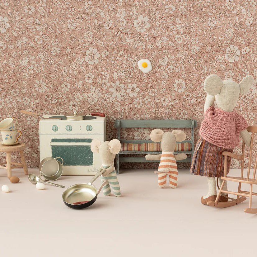 Maileg - Set de cuisine - œuf au plat - Elément miniature