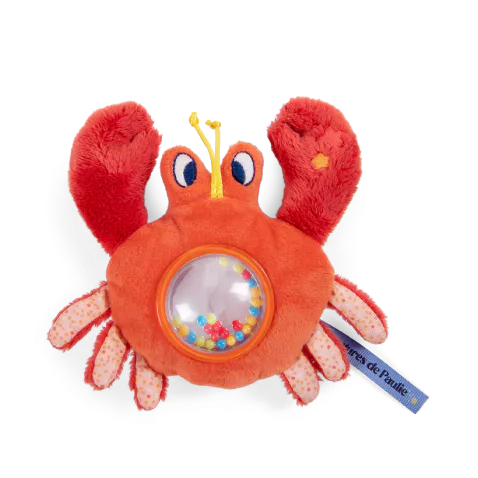 Hochet billes crabe Les aventures de Paulie - Moulin Roty