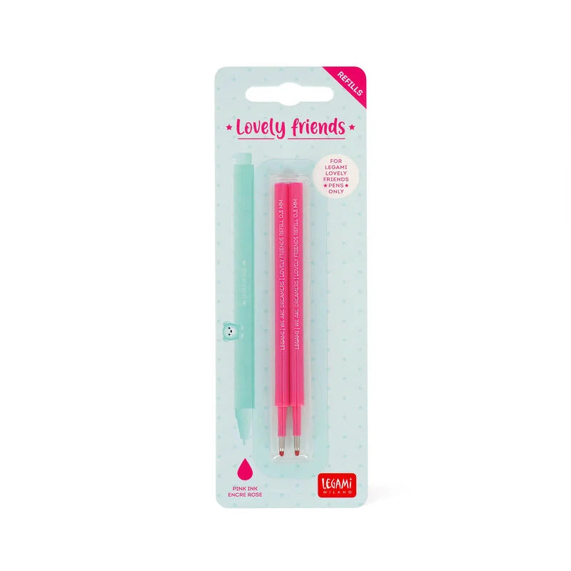 Legami - Recharge pour stylo Lovely Friends (pack de 2)