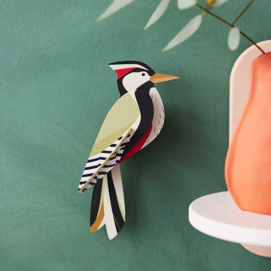 Maquette à construire - Oiseaux du jardin - Pic - Studio Roof