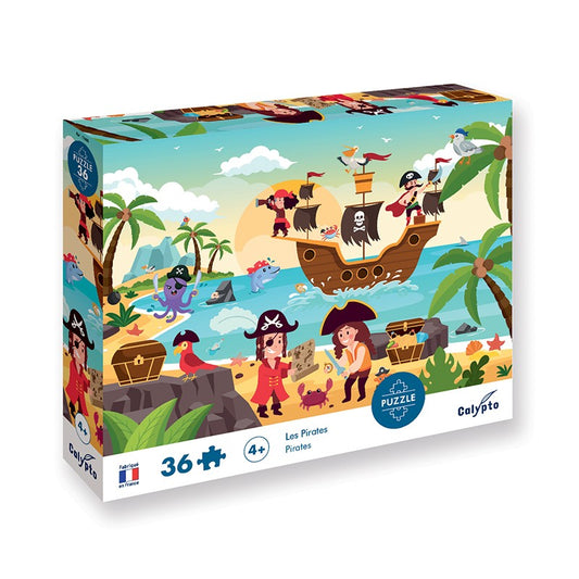 Puzzle 36 pièces - Les Pirates - Sentosphère