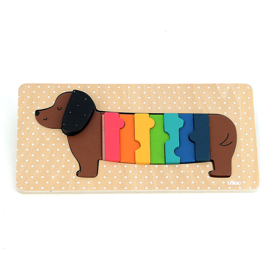 Puzzle encastrement en volume chien Andy Westface - Vilac
