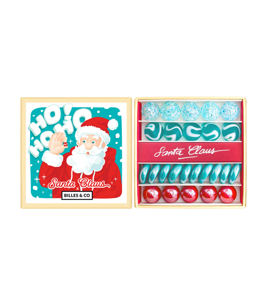Petit coffret de billes - Santa Claus - Billes and co