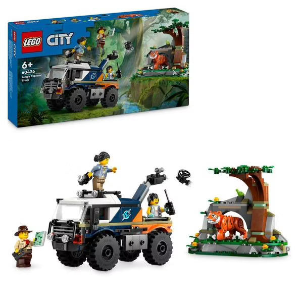 LEGO - City - Le camion tout-terrain de l’explorateur de la jungle