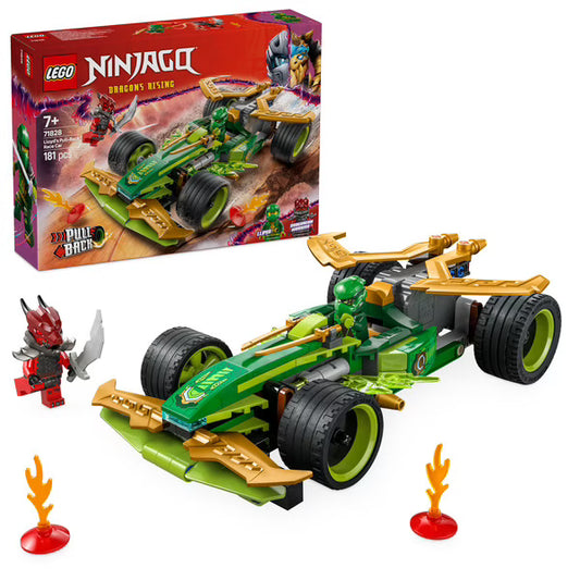 LEGO - Ninjago - La voiture de course à rétrofriction de Lloyd