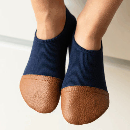 Chaussons - Les Petits Jerseys - Bleu profond - Les pas petits