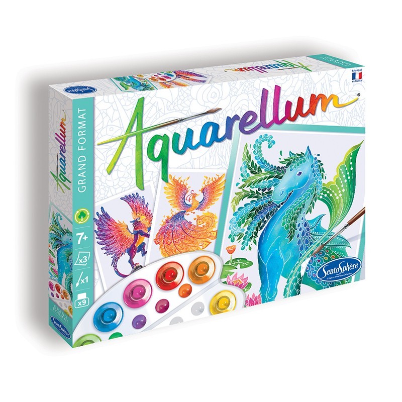 Aquarellum - Animaux Mythiques - Sentosphère