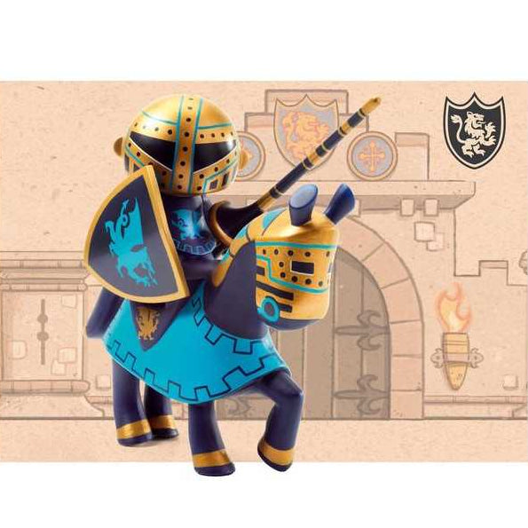 Figurine Arty Toys - Cheval et chevalier Dragon Knight - Djeco