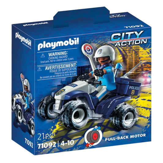 Playmobil - City Action - Policier et Quad