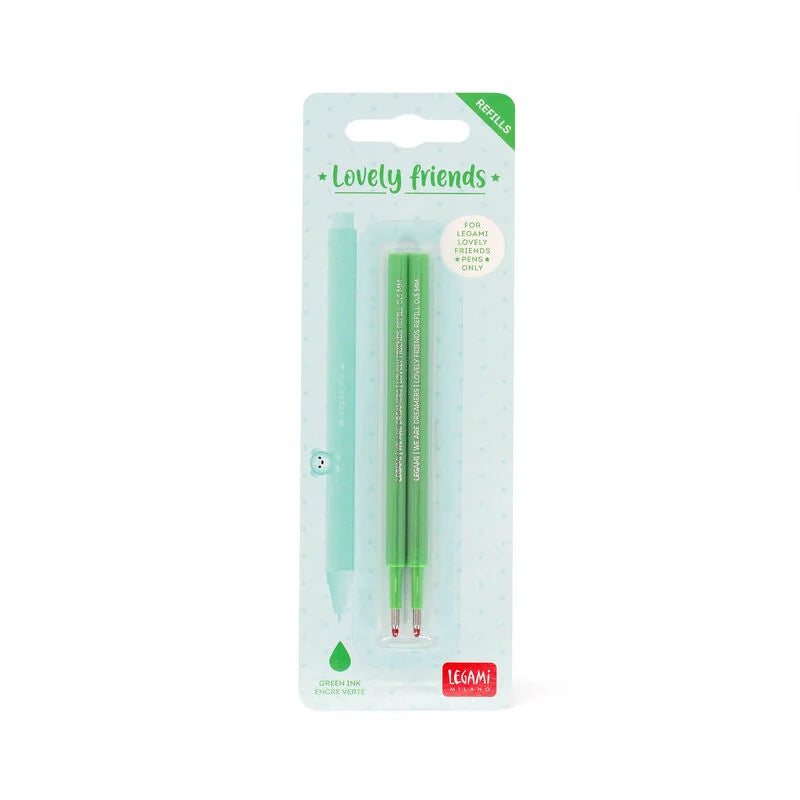 Legami - Recharge pour stylo Lovely Friends (pack de 2)