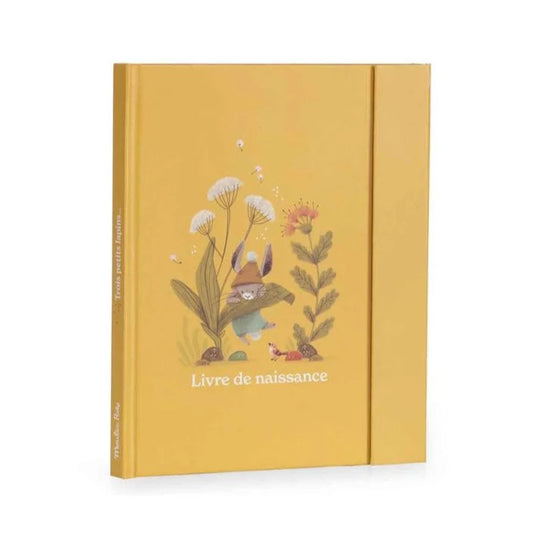 Livre de naissance Trois Petits Lapins - Moulin Roty