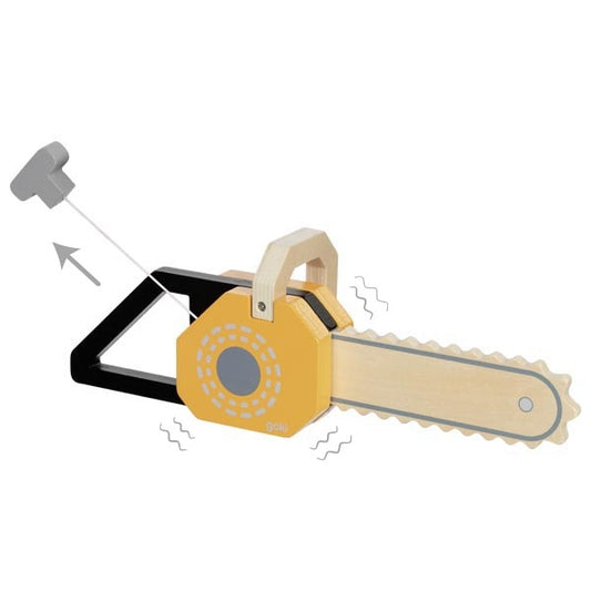 Tronçonneuse en bois avec bruit - Goki