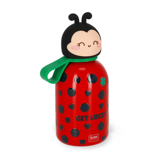 Legami - Gourde Thermique pour Enfant - Ladybug - Hot&Cold BFF