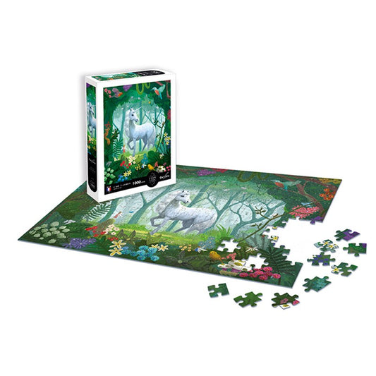 Puzzle 1000 pièces - Forêt enchantée - Sentosphère