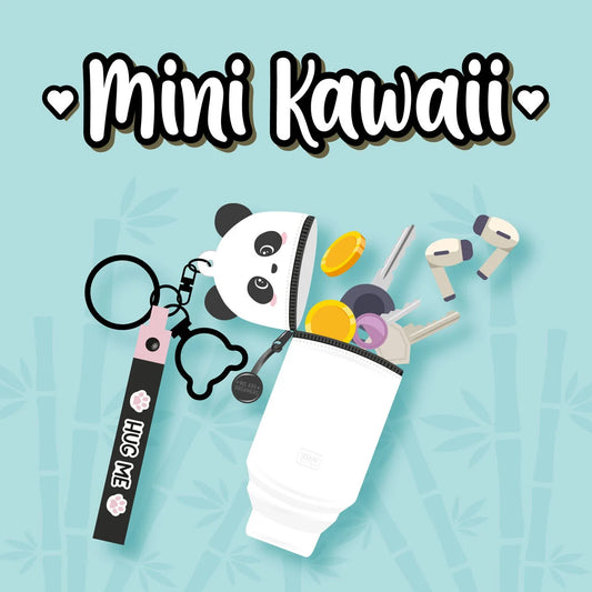 Legami - Porte-Monnaie Porte-Clés - Panda - Mini Kawaii