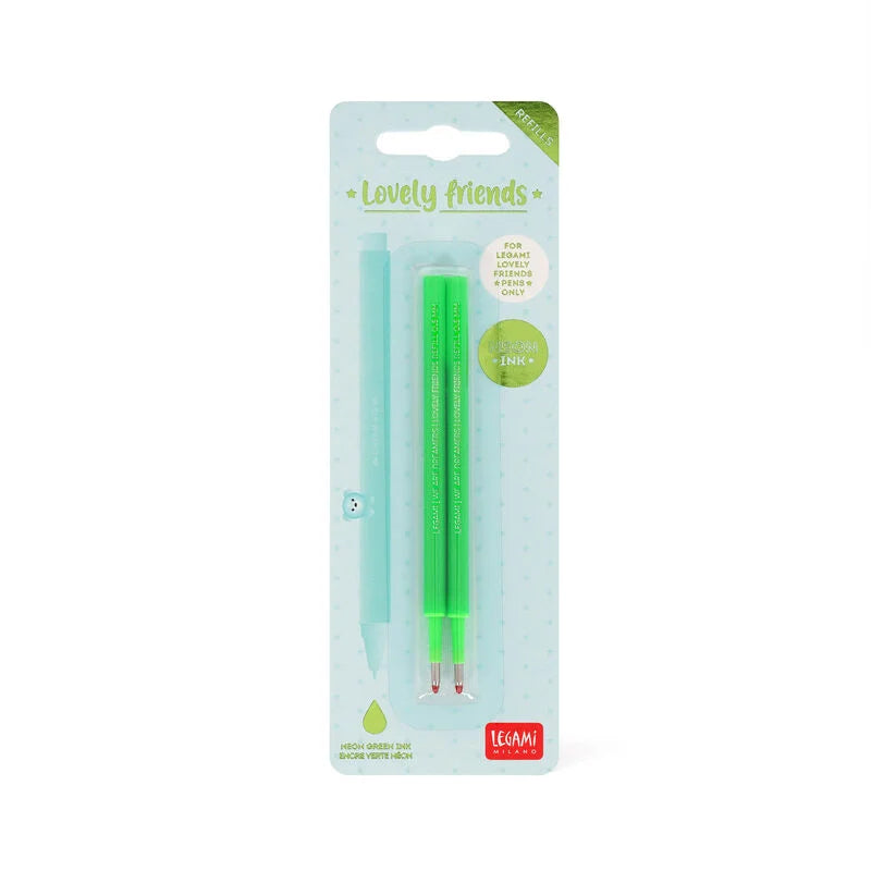 Legami - Recharge pour stylo Lovely Friends (pack de 2)