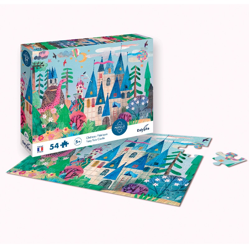 Puzzle 54 pièces - Château Féérique - Sentosphère