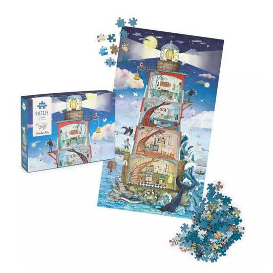 Puzzle d'observation Phare - 500 pièces - Moulin Roty