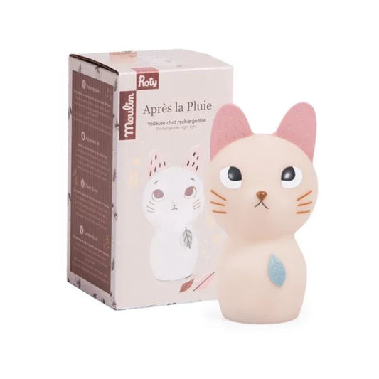 Veilleuse chat Après la pluie - Moulin Roty