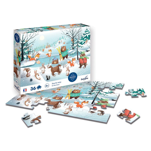 Puzzle 36 pièces - Sous la Neige - Sentosphère