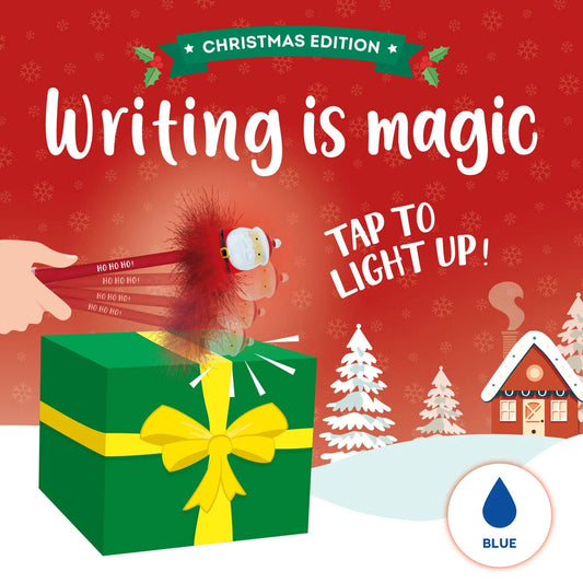 Legami - Stylo à Bille Lumineux - Santa Claus - Writing is Magic