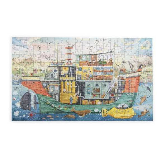 Puzzle - 200 pièces - Le bateau - Moulin Roty