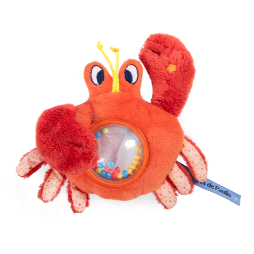 Hochet billes crabe Les aventures de Paulie - Moulin Roty
