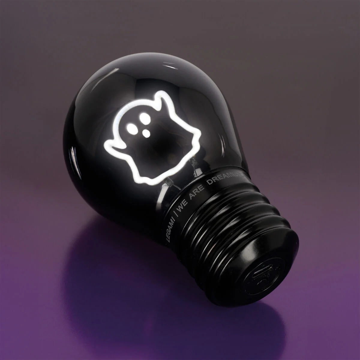 Legami - Lampe Décorative de Table en Forme d’Ampoule - Fantôme - Halloween