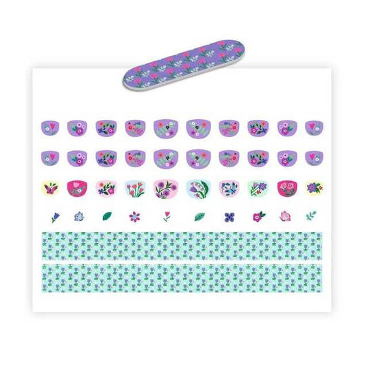Stickers pour les ongles Petite fleur - Djeco