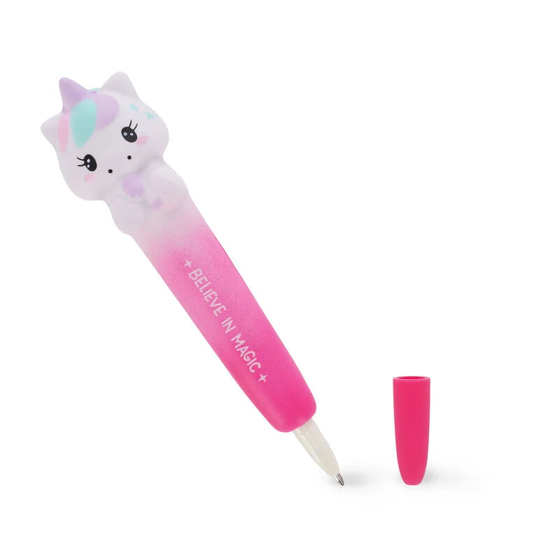 Legami - Stylo à encre gel - Squishy Licorne