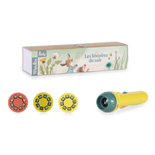 Lampe à histoires Trois petits lapins - Moulin Roty